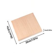 Walnut & Beechwood Display Gift Base, Figurine Doll Stand, Minimalist Jewelry Tray Display Rack