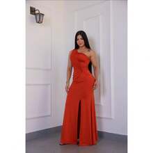 LONG WOMEN'S SOCIAL DRESS FOR PARTIES, WEDDING, GODMOTHER, GRADUATION - 瓦 - 查看 2