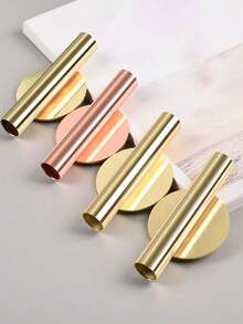 1 件墙面装饰贴纸、无孔吊坠、金属插花、假花、室内墙面装饰、花瓶 - 彩色 - 查看 4