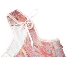 Women's Waist Cincher Bustier Boned Corset With  Design In 2025 - Pink Chrysanthemum - View 5