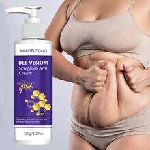 Bee Firming Arm Cream, Slimming Cream, Can Tighten The Body Shape, Can Be Used On The Abdomen, Thighs, Arms, Buttocks, Help Arms, Body Shaping, Bee Natural Ingredients, Moisturizing, Gentle, And Easily Absorbed, Suitable For Men And Women