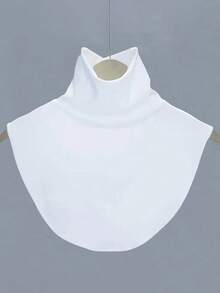 High Elastic Solid Color Turtleneck Fake Collar, Decorative Collar Warmer For Autumn/Winter - Multicolor - View 10