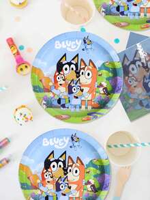 Đồ dùng trang trí tiệc sinh nhật Bluey, Hoạt hình trang trí tiệc cho chó - Trang trí tiệc sinh nhật theo chủ đề Once Đồ dùng tiệc, Bối cảnh tiệc sinh nhật theo chủ đề Once - Nhiều màu - Xem 2