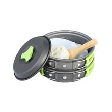 1-2 Person Outdoor Portable Camping Cookware Set, Includes Pot, Pan, Utensils For Backpacking, Hiking, Picnic - Camping Cooking Set - Camping Pot And Pan Set - Compatible With Backpacking/Portable Stove - Camping Kitchen Accessories - Multicolor - View 10