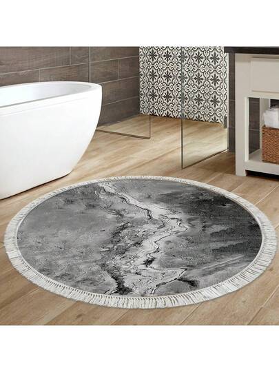 Pearl Digital Non Slip Printed Turkish Vloerkleed AL4019 Zachte Touch, Washable Tapijt Felt Backing Moderne ative Vloer Mat, Living Room, Bedroom, Bathroom, Hallway Or Entryway Available In Many Sizes Quick Drying, Highly Absorbent, Soft, Com Tafel Both Indoor Outdoor view 7