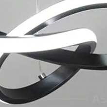 简约 LED 吊灯 家居装饰灯具 现代吊灯 三色灯 铝制吊灯 客厅厨房岛卧室室内照明走廊灯餐厅阳台入口楼梯吊灯豪华家居装饰带三色灯光 铝制吊灯适用于酒店酒吧装饰 简约吊灯调光氛围 - 彩色 - 查看 5