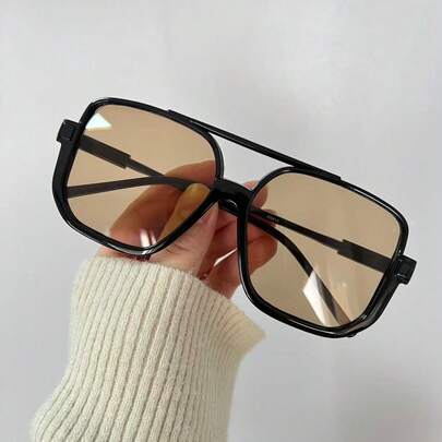 Oculos de sol modelo unissex grande vintage
