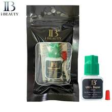 I Beauty 5ml 睫毛延长胶 速干持久假睫毛胶 可持续 6 周睫毛胶，睫毛胶 - 黑色 - 查看 5