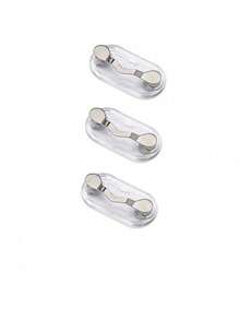 1 Stück magnetischer Brillenhalter und Anstecknadel & Brosche & Ohrhörerclip Werkzeug Brillenzubehör für Frauen