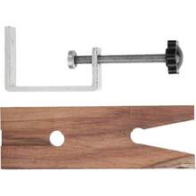 Kit de Abrazadera de Pasador de Banco, Ranura en V para Banco de Trabajo, Herramienta de Abrazadera de Joyería de Madera, Herramientas de Procesamiento de Fabricación de Joyeros - 1 - Ver 6