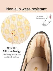 Heel Pads For Shoes, That Are Too Big Heel Grips For Women Shoes(4Pairs), Heel Inserts For Shoes Anti-Slip Heel Grips Liner Cushions Inserts For Women Men Shoe Heel Inserts Prevent Rubbing Blisters