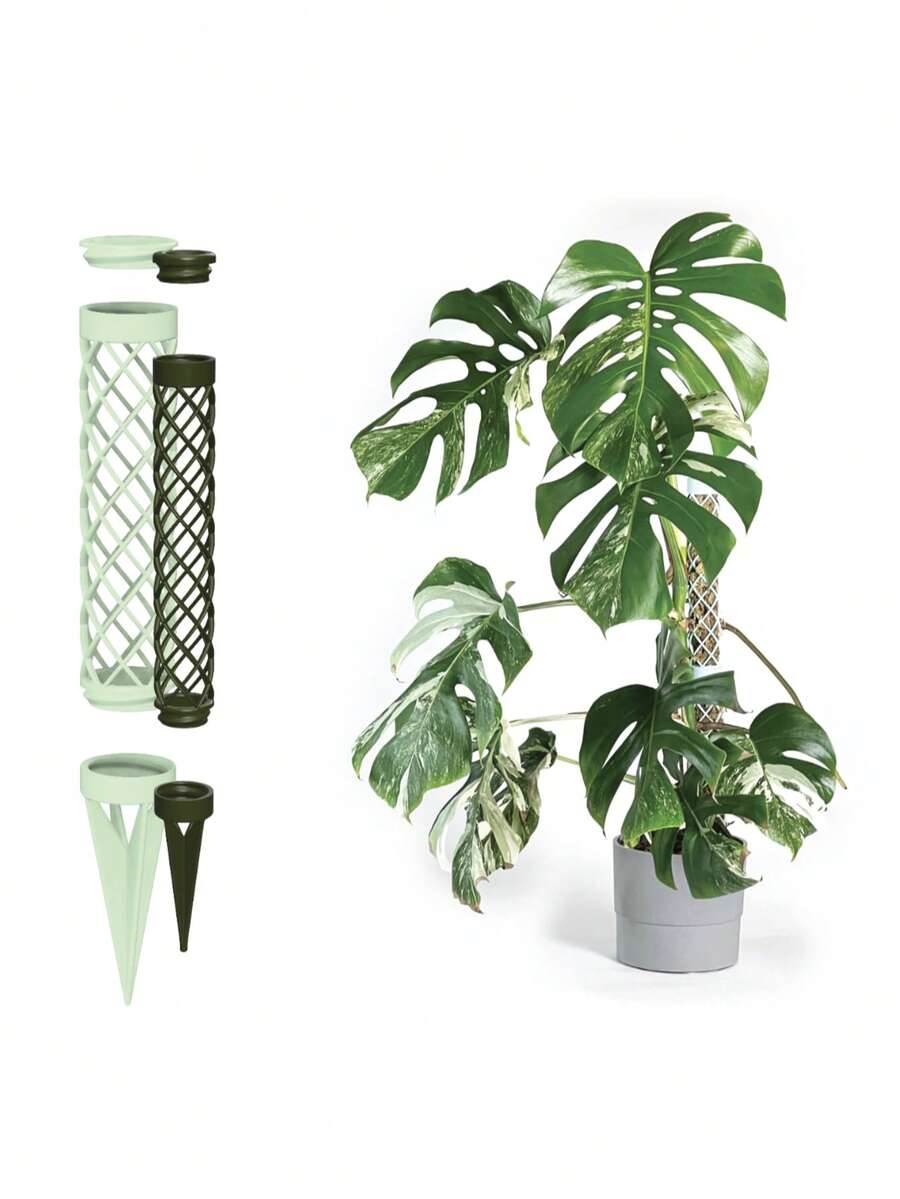 1pc 3D Printable Modular Mosspole That Can Be Filled With Sphagnum Mos