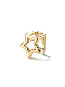 novani 4件套时尚镂空星形十字牙套，单颗牙套，镀金牙套，镶钻牙套男女通用，吸血鬼獠牙牙套套装，嘻哈风格牙饰 - 彩色 - 查看 13