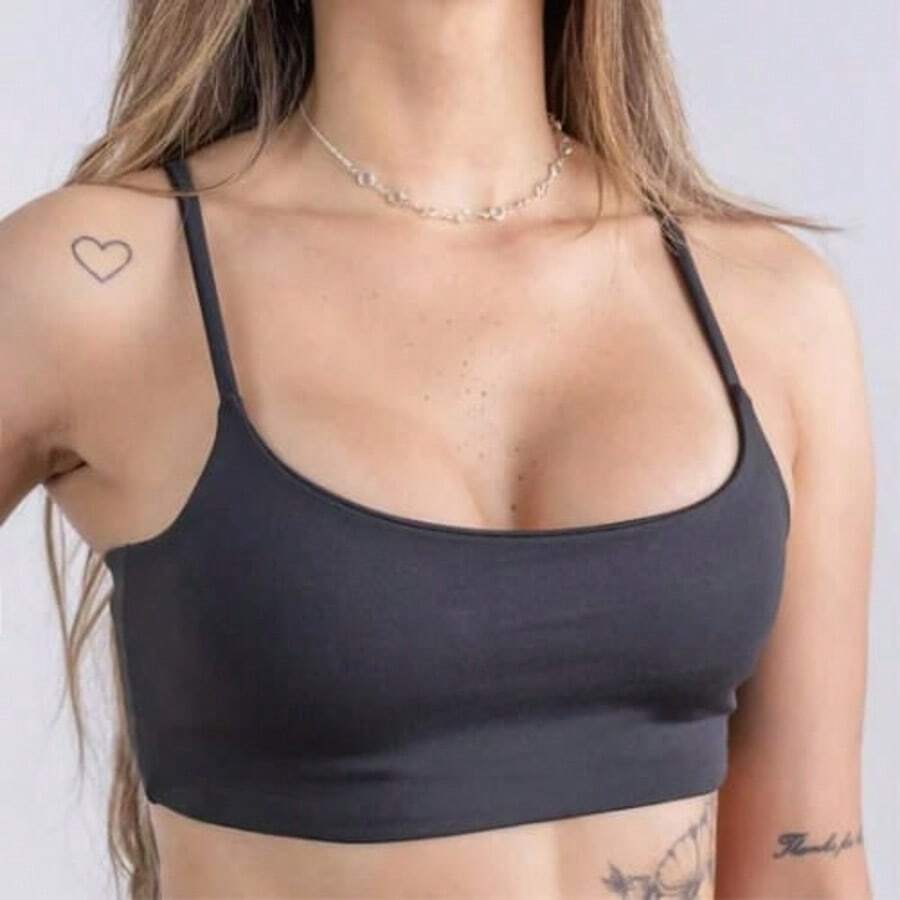 Simple Backless / Backless Holiday Beach - màu đen - Xem 1
