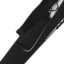 Lightweight Golf Stand Bag In Black White, Portable Carry Bag With Single Divider & Pocket, Adjustable Shoulder Strap For Easy Transport - Black and White - View 6