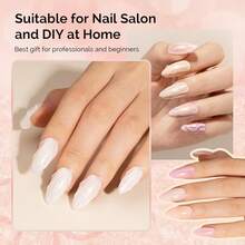 MelodySusie Gold Chrome Nail Powder For Gel Nails,Pearl Powder Mirror Effect Pigment Pearlescent Mermaid Pigment Pearl Glitter For Home DIY Salon Use{"Color_name":"PearlGold"} - 珍珠金 - 查看 7
