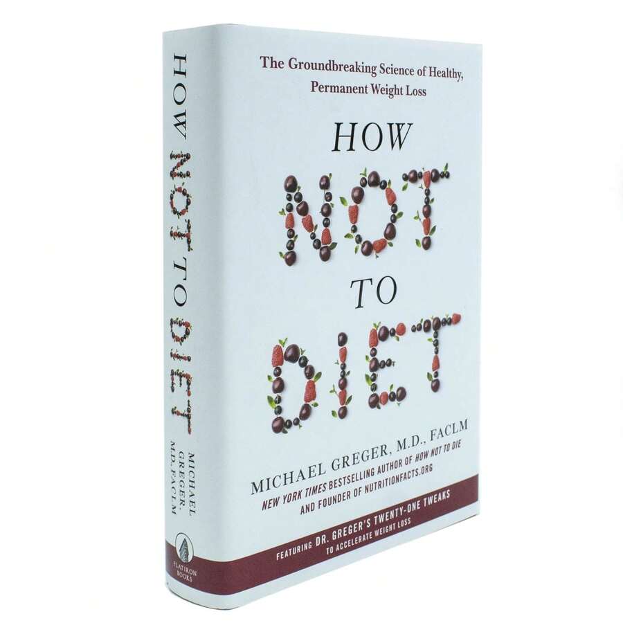 How Not To Diet Book, By Michael Greger (Weight Loss Book) - Single Book - View 1