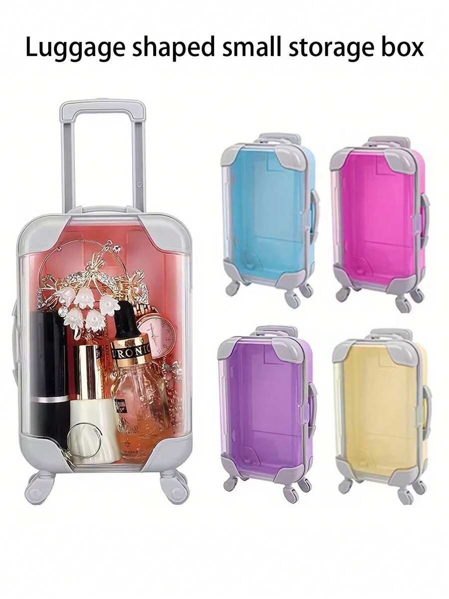 Mini caixa de presente portátil para maquiagem, 1/3 unidades, adequada para cílios, gloss labial, lentes de contato, fitas para pálpebras, joias e outros acessórios pequenos, essencial para mulheres em movimento