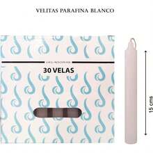 VELA PARAFINA ALTA CALIDAD - Verde - Ver 5