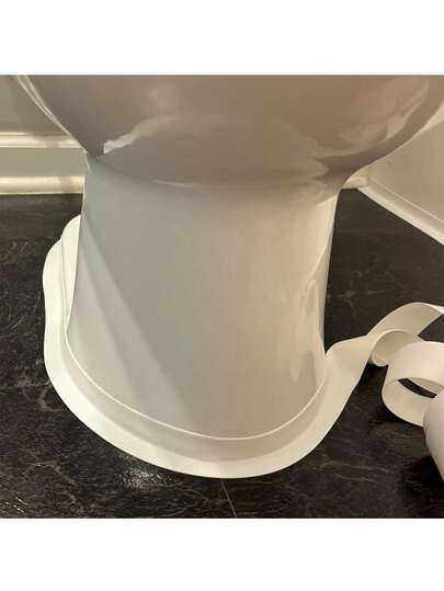 1 Rolle wasserdichter, feuchtigkeitsbeständiger selbstklebender Dichtungsstreifen für das Badezimmer - langanhaltend Abdichtungsband gegen Wasserschäden, ideal für Toiletten, Türen, Fenster und Arbeitsplatten, Wasserschaden Design Tape | langanhaltend Kunststoffstreifen