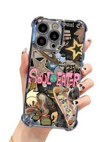 Soul Eater Phone Case Evans Crona Maka Albam Black Star Death The Kid Manga Anime, Anime Vintage Special Cover For IPhone 11 12 13 14 15 16 17 Pro Max Plus Air - 彩色 - 查看 8