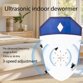 Frequency Conversion Ultrasonic Insect Repellent With Multiple Adjustment Levels To Repel Mosquitoes And Insects