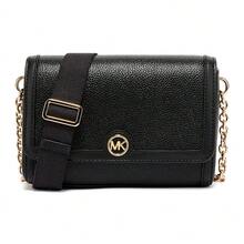 Michael Kors Borsa a tracolla/messenger nera piccola della serie Freya per donna MK 32T2G7FC5L