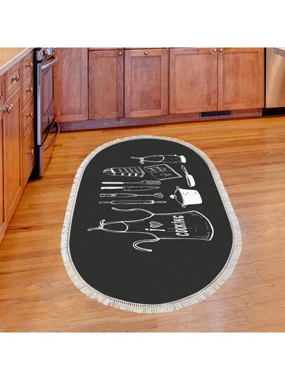 Pearl Digital Non Slip Printed Turkish Vloerkleed AL4032 Zachte Touch, Washable Tapijt Felt Backing Moderne ative Vloer Mat, Living Room, Bedroom, Bathroom, Hallway Or Entryway Available In Many Sizes Quick Drying, Highly Absorbent, Soft, Com Tafel Both Indoor Outdoor view 4