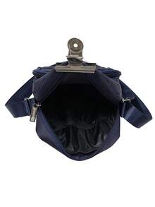 1 pieza Bolsa pequeña con cierre de cremallera de tela de nailon de unicolor, multicapa, mochila casual de moda, de mano, con correa para el hombro, adecuada para primavera, verano, otoño, uso diario, trabajo, negocios, compras - Multicolor - Ver 6