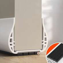 1pc Door Gap, Door Bottom Sealing Strip, Door And Window Gap, Soundproof Room, Bedroom Windproof Soundproof Strip, Shading And Windproof Door Sticker