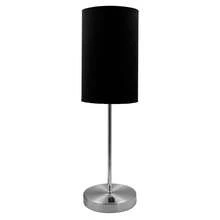 Classic Round Aluminum Table Lamp Bivolt With Switch With Dome Ref 82 For Home, Living Room, Bedroom, Headboard, Office - 拉絲黑杯 - 查看 5