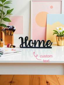 Personalized Freestanding Name Sign For Table ,Custom Name Plate For Teachers Desk ,Gift For New Homeowners.Lawyer Name Tag, Boss Gift, Multifunctional, Decorative, Reusable, Modern, Colorful, Cute, Vintage, Cartoon, Kawaii, Custom, Personalized, Unique.