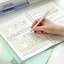 1 件 A5/B5 3 环活页夹可拆卸活页笔记本，高品质学生记事本 - A - 查看 8