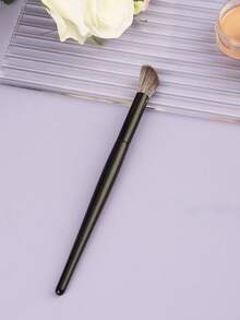 1pc Inclined HeadNose Contour Brush, Synthetic Under Eye Concealer Brush For Blending Setting Buffing With Liquid, Cream And Powder Cosmetic - Multicolor - View 5