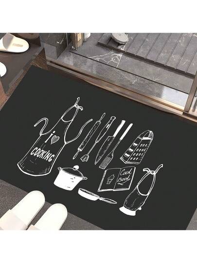 Pearl Digital Non Slip Printed Turkish Vloerkleed AL4032 Zachte Touch, Washable Tapijt Felt Backing PC's Moderne ative Vloer Mat, Living Room, Bedroom, Kitchen, Hallway Or Entryway Available In Many Sizes. Quick Drying, Highly Absorbent, Soft, Com Tafel Both Indoor Outdoor view 7