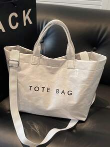 大容量手提包 - 耐用合成材料、可调节肩带、安全封口、涤纶衬里、轻便时尚、日常手提包|优雅手提包|耐用手提包 - 彩色 - 查看 9