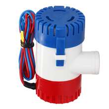 Bomba de Achique, Bomba de Achique , Bomba de Achique de bajo Ruido, Bomba Sumergible Pequeña Eléctrica, Bombas de Achique DC12V 1100GPH - Multicolor - Ver 10