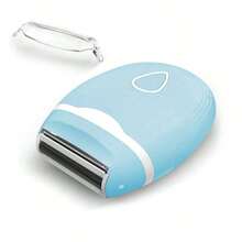 1pc Electric Shaver-For Women, Portability Removal Device Armpit Private Parts Whole Body Shaver Household Use Face Waxing, Product Does Not Include Batteries, Gifts For Men, Christmas Gifts, Men's Gifts, Gifts For Women - Blue - View 2
