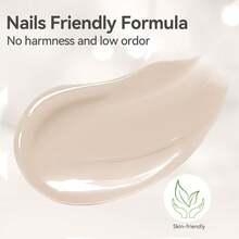 BORN PRETTY Builder Gel For Nails, 8-In-1 Extension Gel Strengthener Gel Hard Builder Nail Gel Base Top Gel, Natural Nude Gel Builder Rhinestone Nail Glue Gel In A Bottle 15ML{"Color_name":"15mlBuilderGel8in1-NaturalNude"} - 15毫升 Builder Gel8in1-自然裸色 - 查看 10