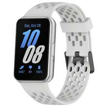 Breathable Straps Compatible With Samsung Galaxy FIT 3 Silicone Band Women Men Soft Sport Band Compatible With Samsung Smartwatch FIT3 Wriatband - For Galaxy Fit 3 - View 15
