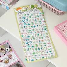 Nhãn dán hình trái tim 3D mini dễ thương theo phong cách Hàn Quốc và Nhật Bản INS, đồ trang trí thủ công bằng giấy cho trẻ em, bé gái, sổ lưu niệm, ốp lưng điện thoại - Nhiều màu - Xem 7