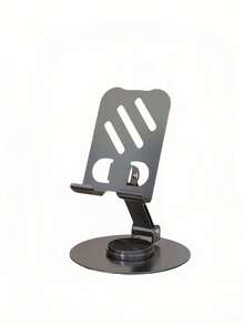 1 pezzo / Mini supporto per telefono cellulare, supporto per telefono cellulare in metallo ruotabile a 360 gradi, supporto da tavolo pieghevole, adatto per tutti gli smartphone, accessorio da ufficio ideale compatibile con telefono, telefono Android, regalo per compleanno, famiglia, amici, supporto per telefono, accessori per telefono