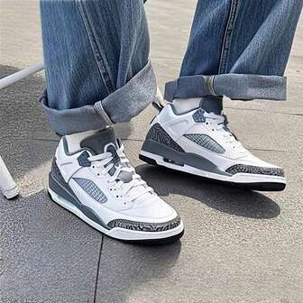 Nike أحذية كرة السلة الرجالية Spizike من  المتينة والماصة للصدمات بطراز كلاسيكي