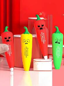 1 Stück kreative Chili-förmige Korrekturband, Spaß für Studenten