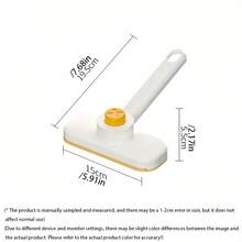 1 pieza Mopa de toalla facial giratoria, soporte para toallitas húmedas de limpieza de pared y piso sin manos, herramienta de limpieza de escritorio y pared multifuncional