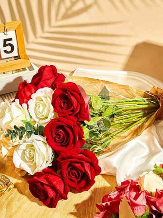 Flower Wrapping Bags, Kraft Paper Flower Sleeves, Kraft Floral Wrapping Paper, Clear Floral Arrangement Supplies For Valentine Wedding Anniversary Mother's Day Florist Valentine's Day