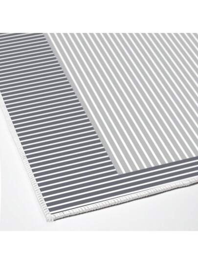 Pearl Digital Non Slip Printed Turkish Vloerkleed AL4023 Zachte Touch, Washable Tapijt Felt Backing Moderne ative Vloer Mat, Living Room, Bedroom, Bathroom, Hallway Or Entryway Available In Many Sizes Quick Drying, Highly Absorbent, Soft, Com Tafel Both Indoor Outdoor view 2