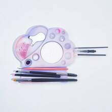 Khay nâng mi Lomansa No.1, phù hợp để nhuộm và uốn mi, chất liệu nâng cấp, bảng màu Sandron cấp độ siêu lớn, bảng màu DIY, dễ dàng làm sạch bằng nước, có thể tái sử dụng - Nhiều màu - Xem 4