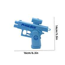 Funny Reverse Water Gun Toy For Kids, Water Fight & Prank Double-Sided Squirt Water Gadget - Multicolor - View 5