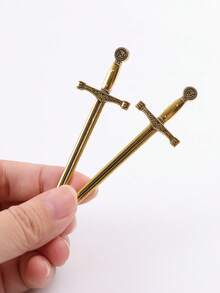 1pc Women Black Harness Belt Sword Prop Decor PU Leather Leg Ring Thigh Band Steampunk Baddie Outfits Night Out Costume Accessory